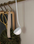 white enamel utensils