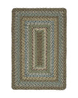 moss braided rug