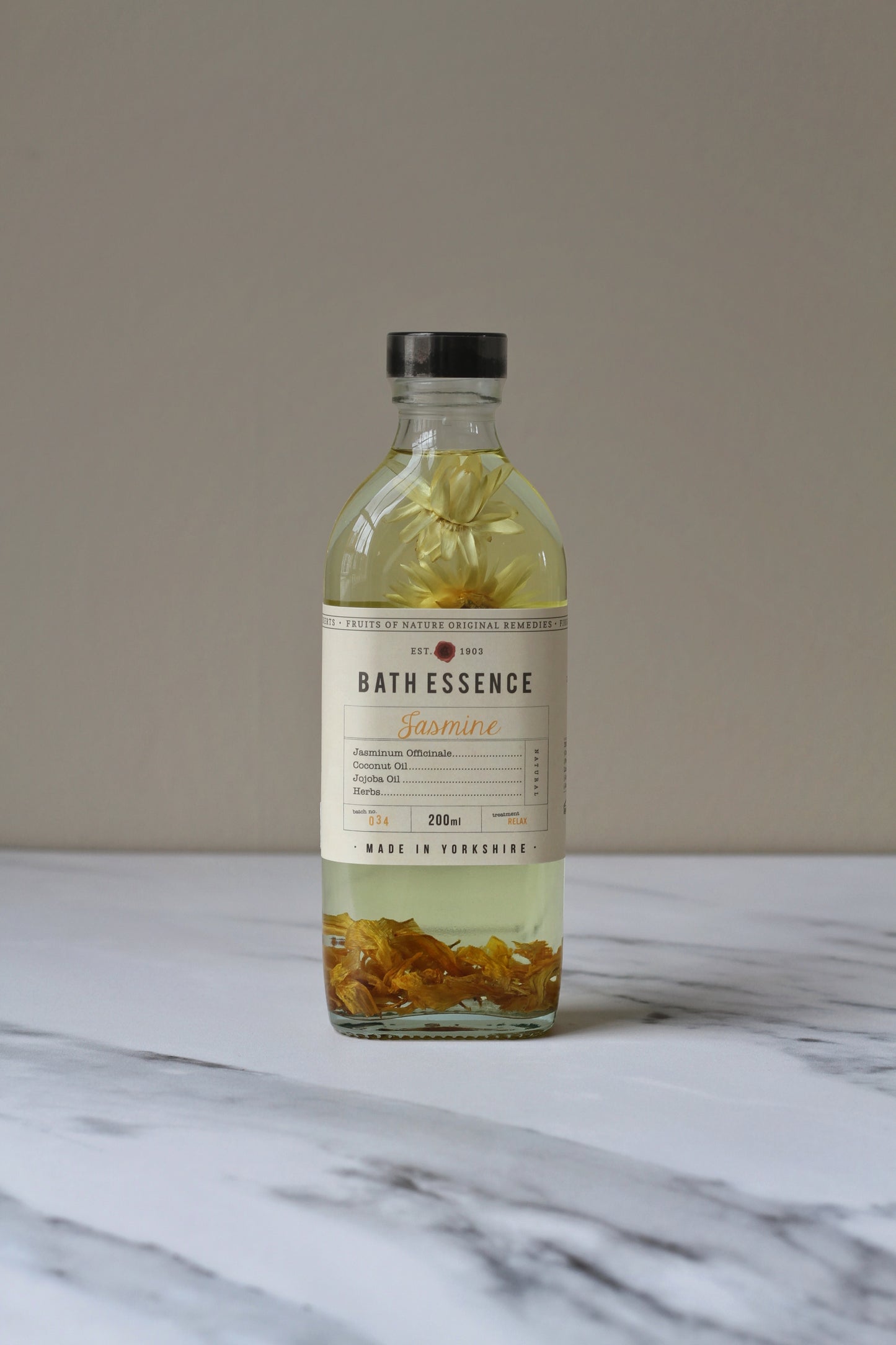 Jasmine scented bath essence
