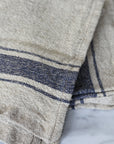 french style rustic linen napkin set of two