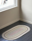 Lila Organic Braided Jute Rug - Oval