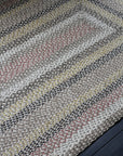 American braided jute rug
