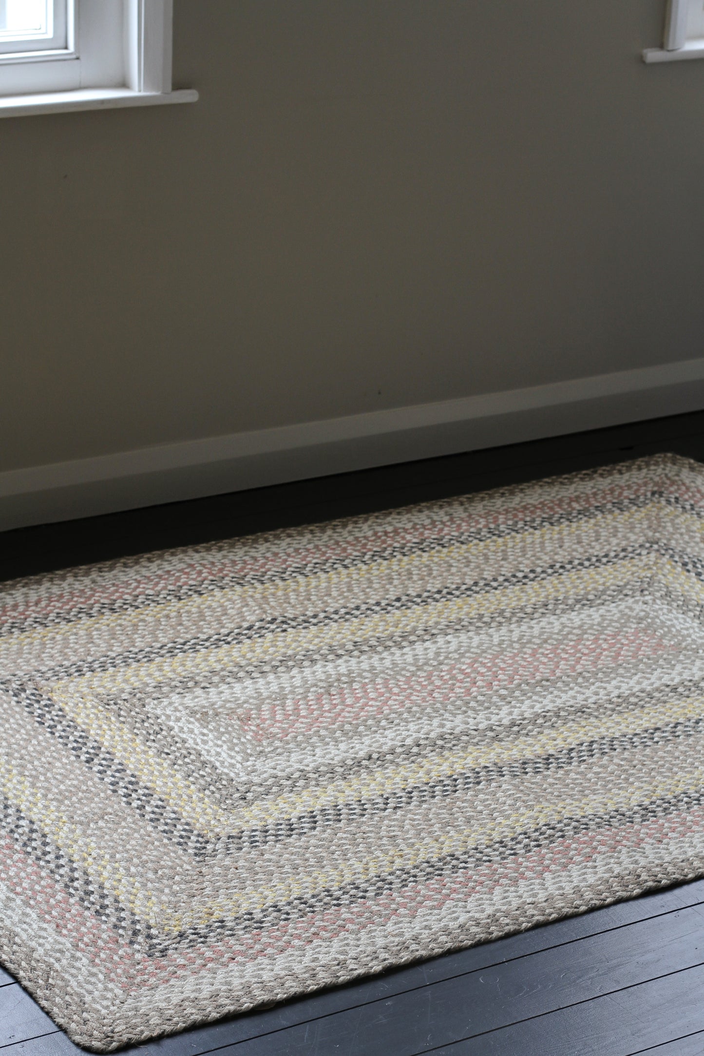American braided jute rug