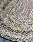 Lila Organic Braided Jute Rug - Oval