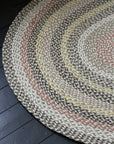 Lila Organic Braided Jute Rug - Oval