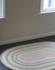 Lila Organic Braided Jute Rug - Oval
