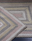 American braided jute rug