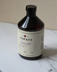 natural lavender toiletries