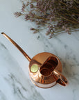 copper watering can made in england by haws