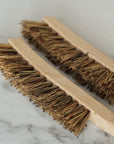 beechwood cleaning brush with a natural union fibre head