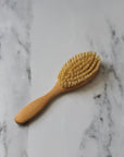 redecker handmade beechwood hair brush