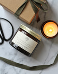 half light scented candle