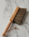 kids enamel dustpan and beechwood brush set