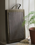 khaki green garden kneeler