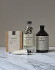 natural lavender toiletries