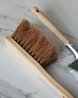 long handled dustpan with brush
