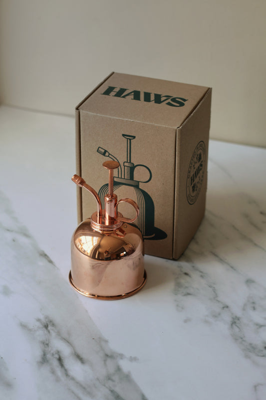 made in england by haws copper plant mister