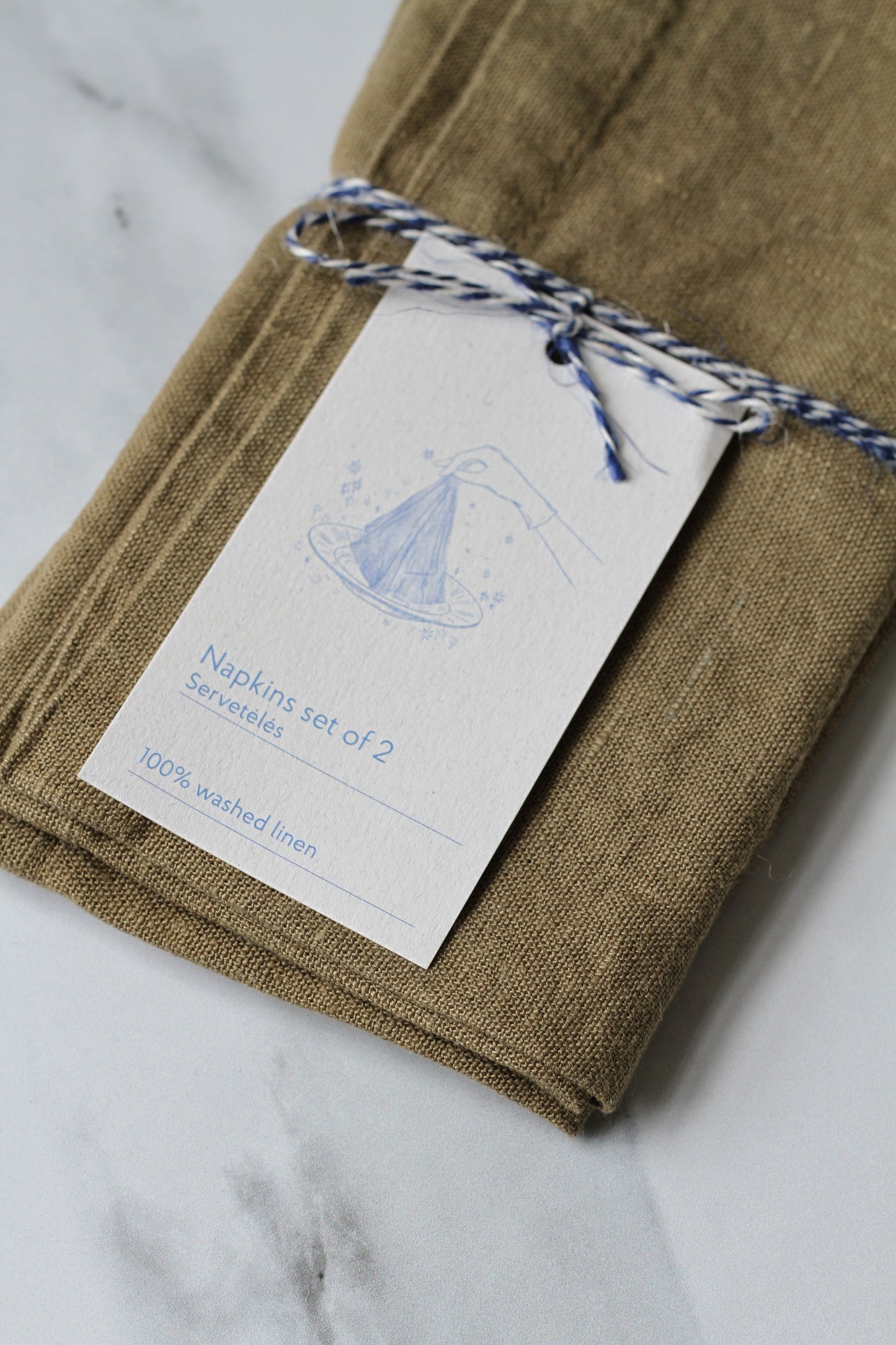 olive green linen table runner 200cm x 40cm