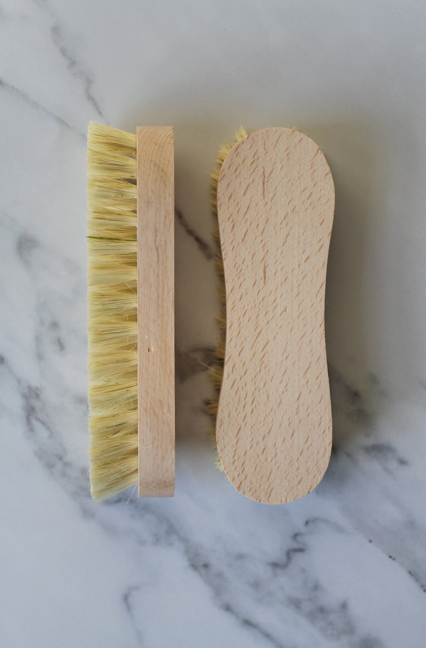 natural wooden scrubbing brush