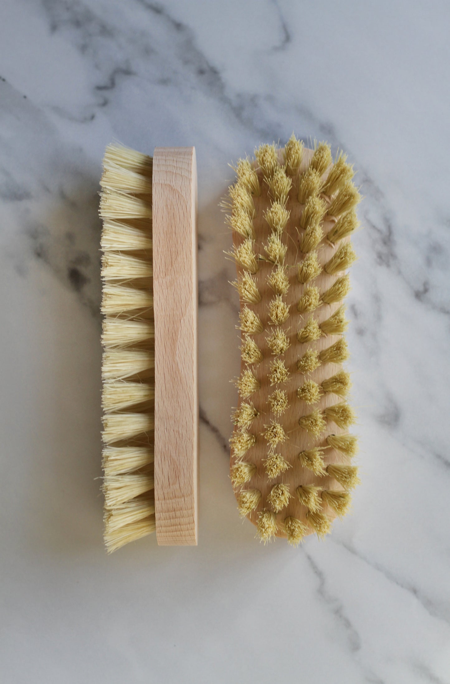 wooden scrubbing brush