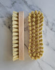 wooden scrubbing brush