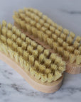 natural wooden scrubbing brush
