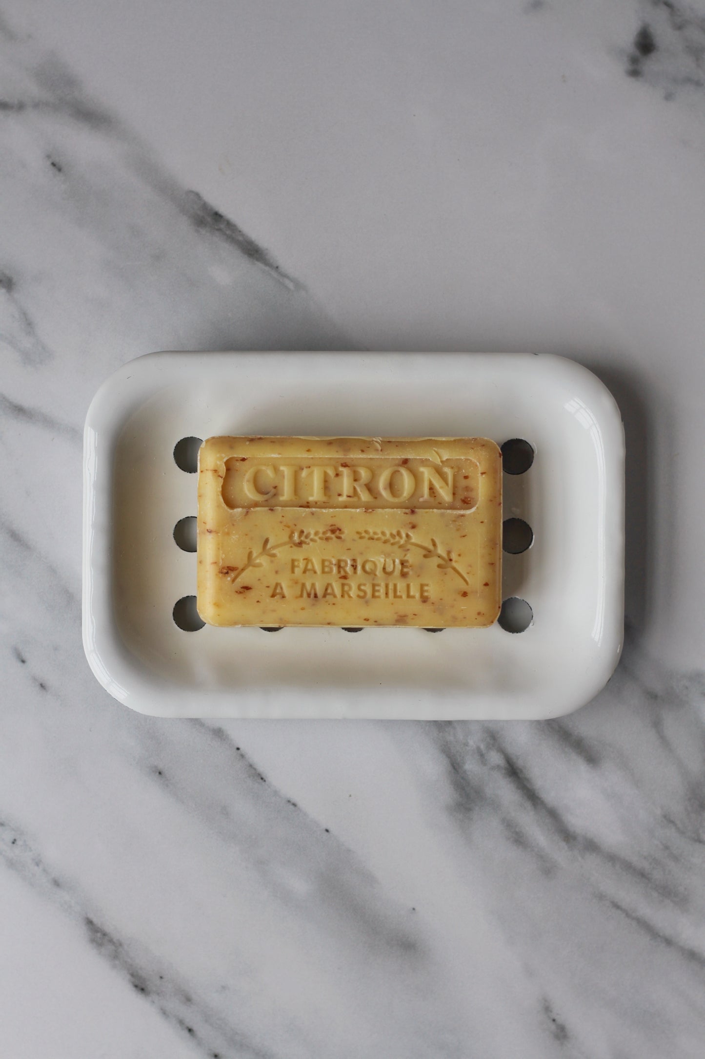 enamel soap dish