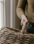 rattan forage basket