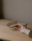 handmade oak brush