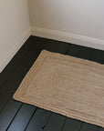 braided jute rug
