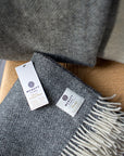 mc nutt wool throw charcoal