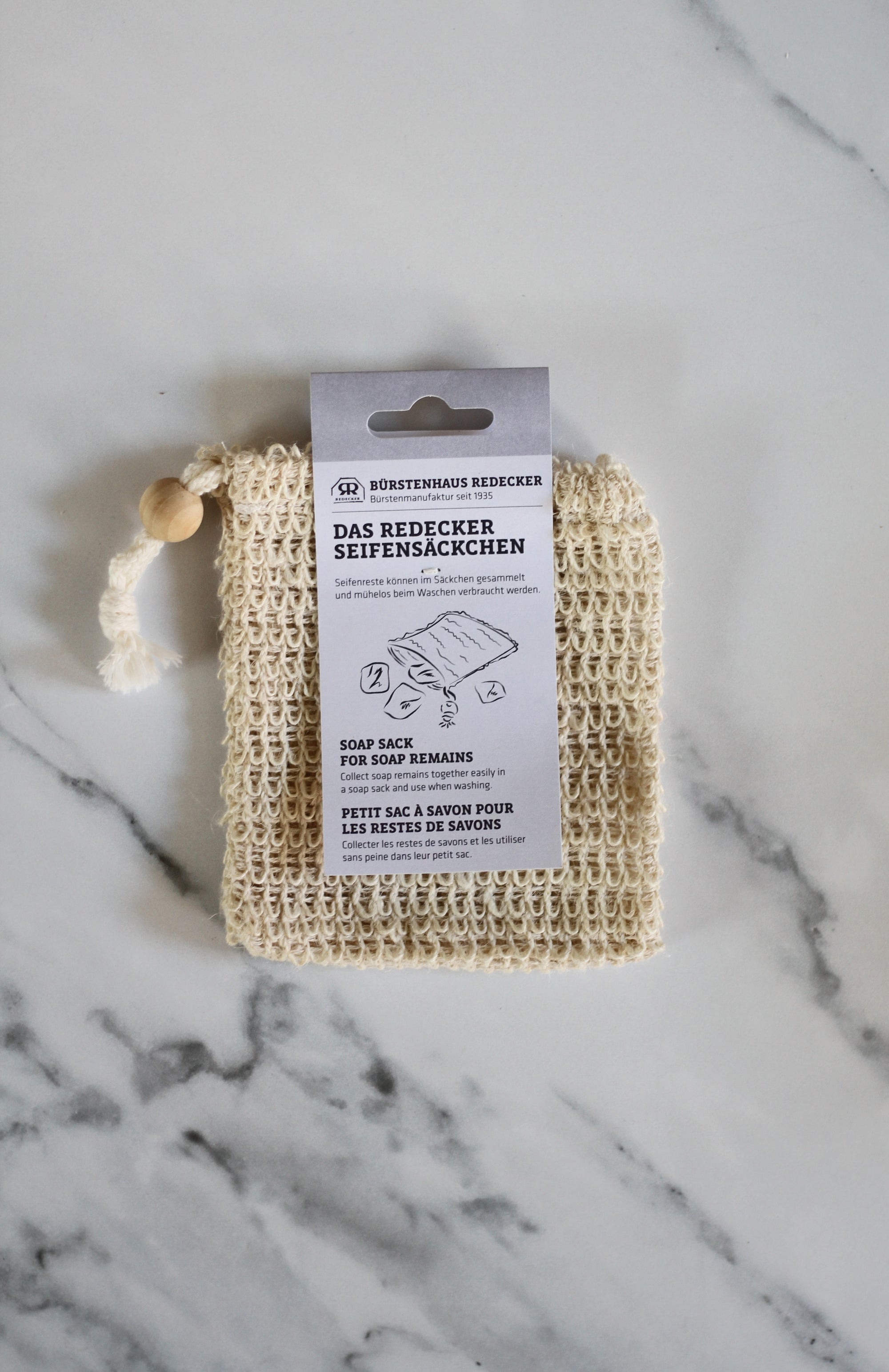 net bag for collecting up soap
