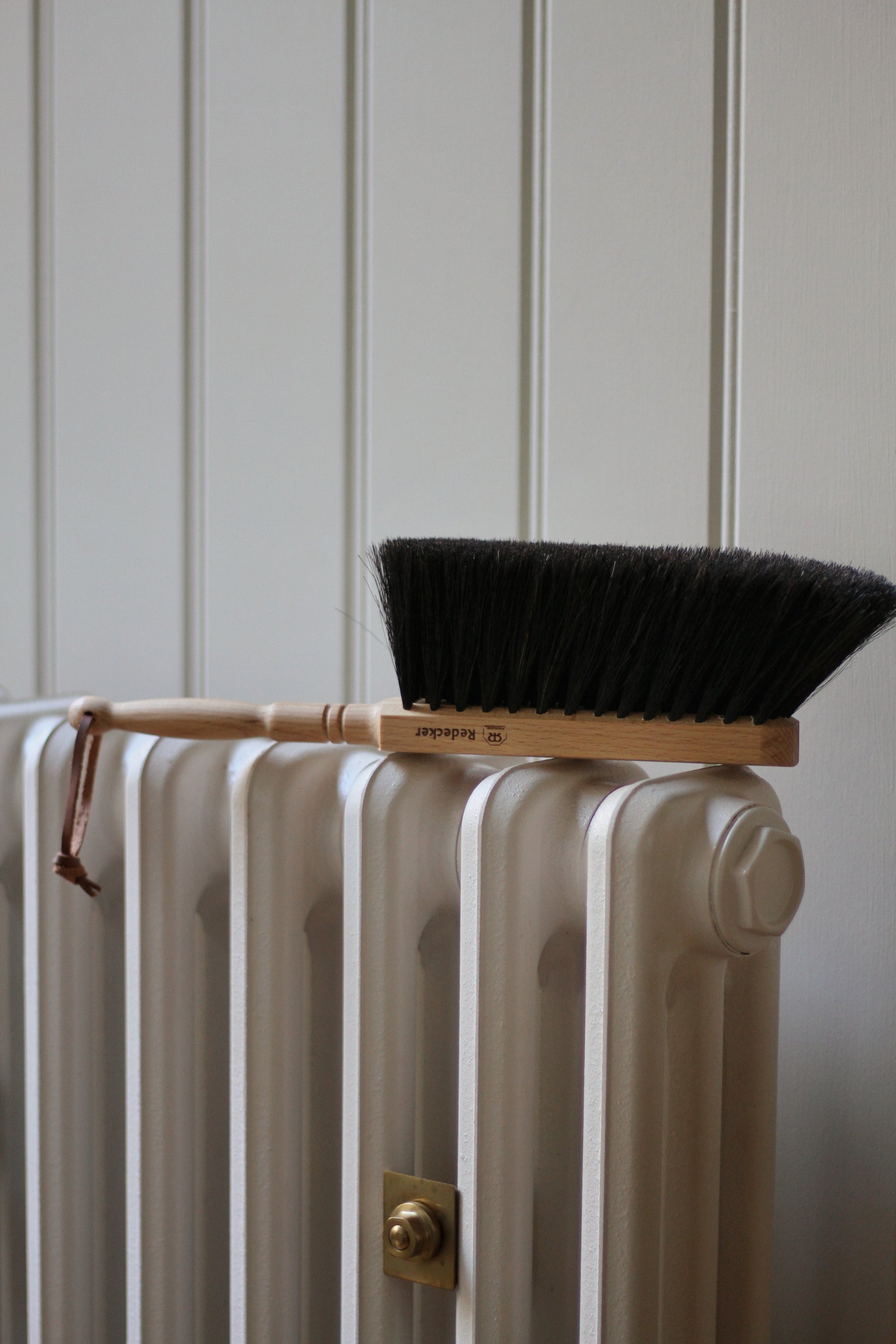 handmade oak hand brush  by redecker