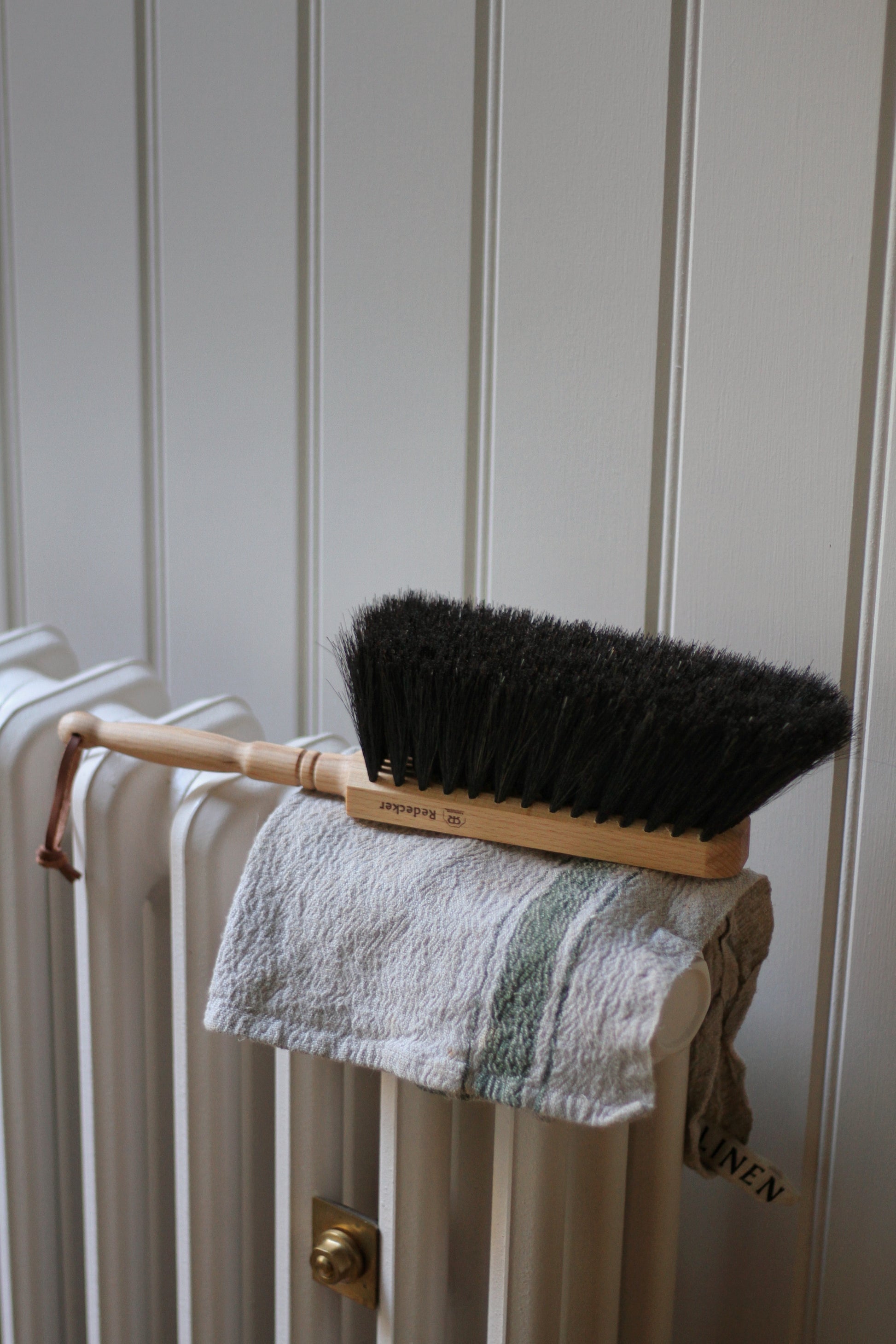 handmade oak hand brush  by redecker