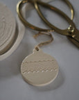 Handmade Ceramic Bauble Decoration