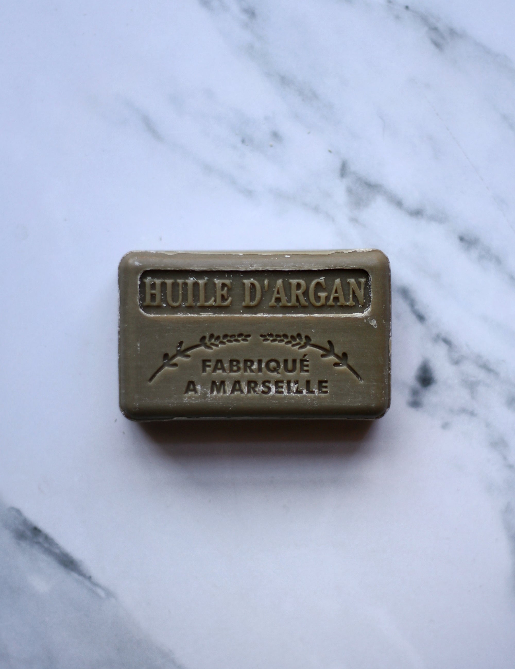 argan oil french soap block 