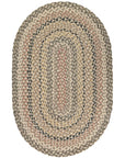 Lila Braided Jute Rug in Oval & Rectangle