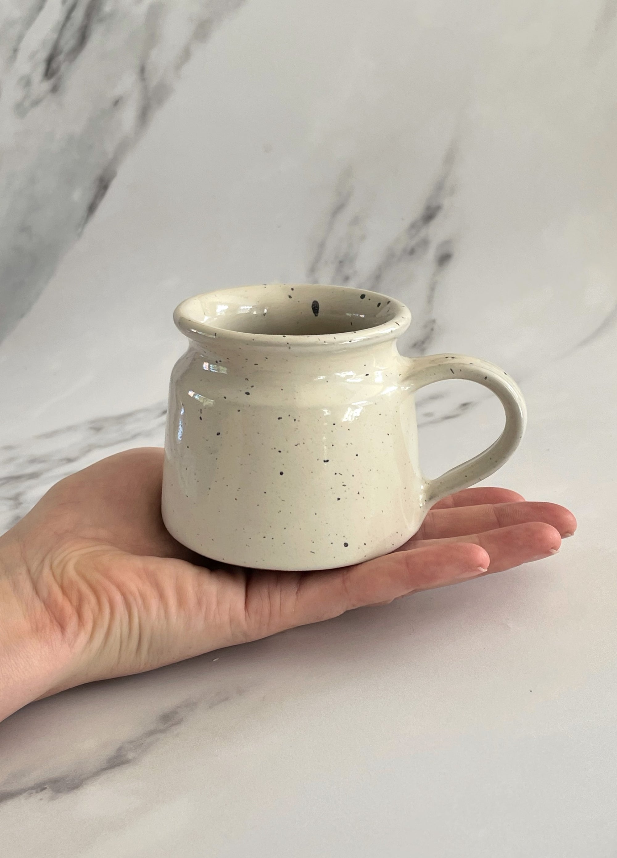 Speckled Mug - White