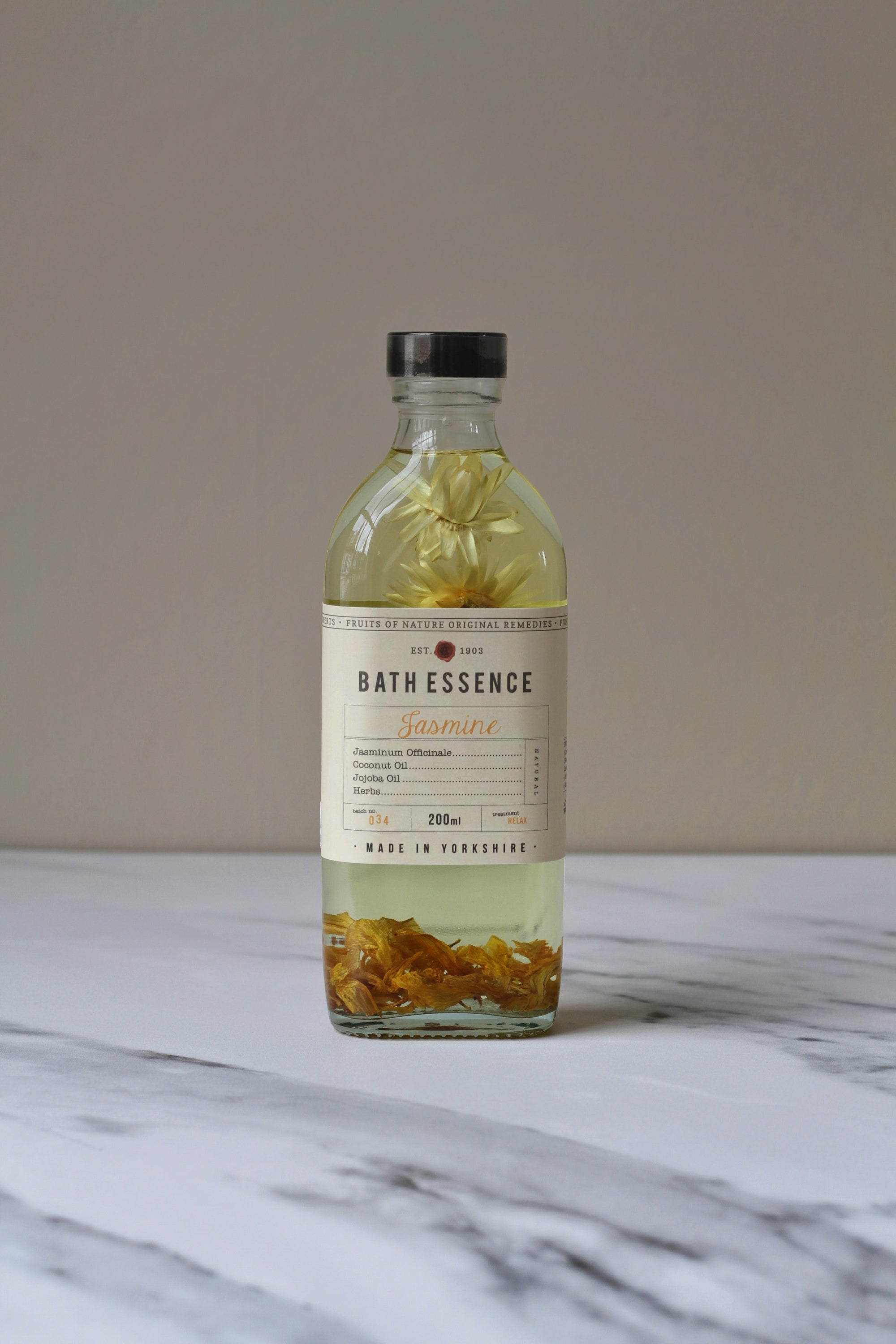 Jasmine scented bath essence