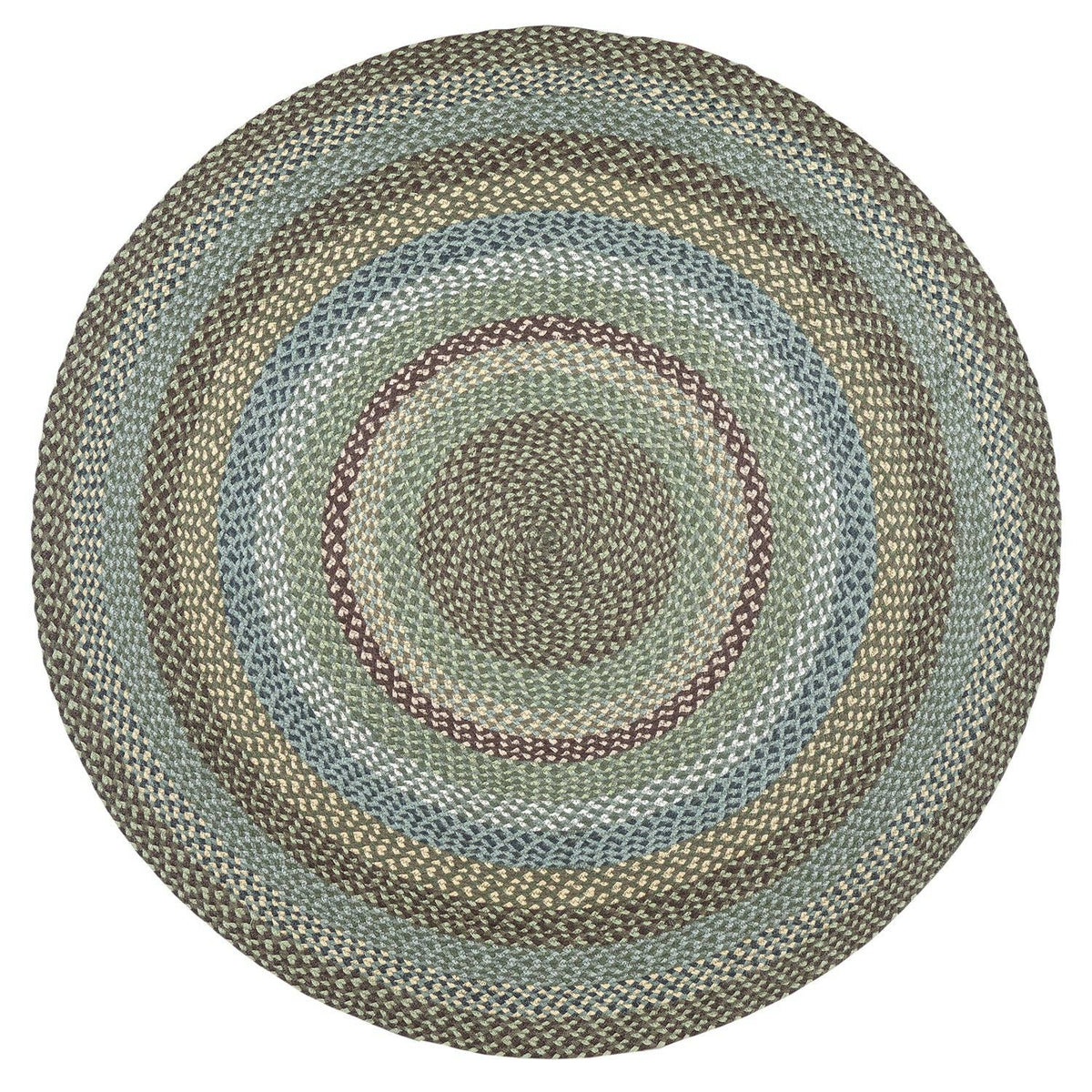 moss braided rug