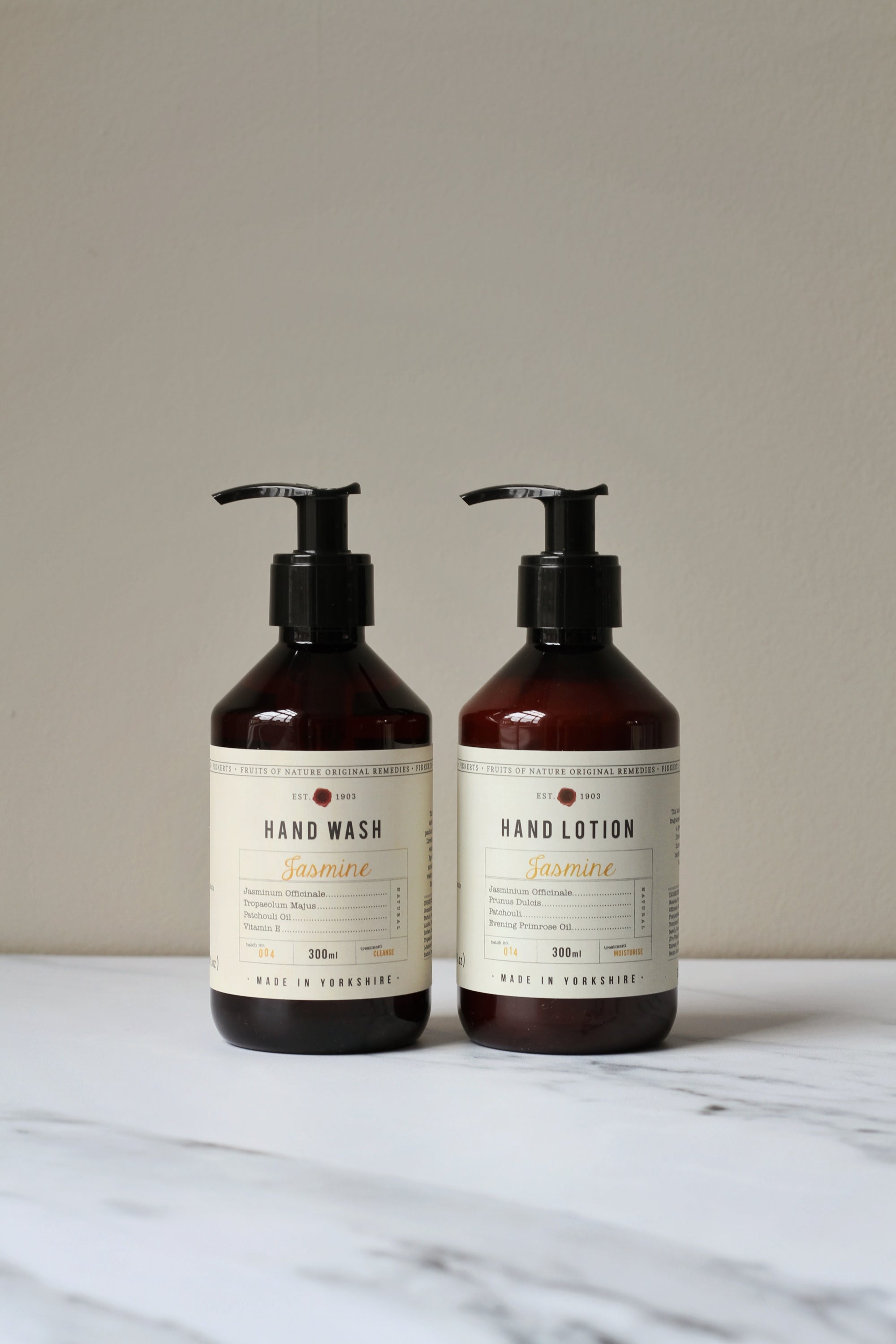 jasmine hand wash and hand lotion
