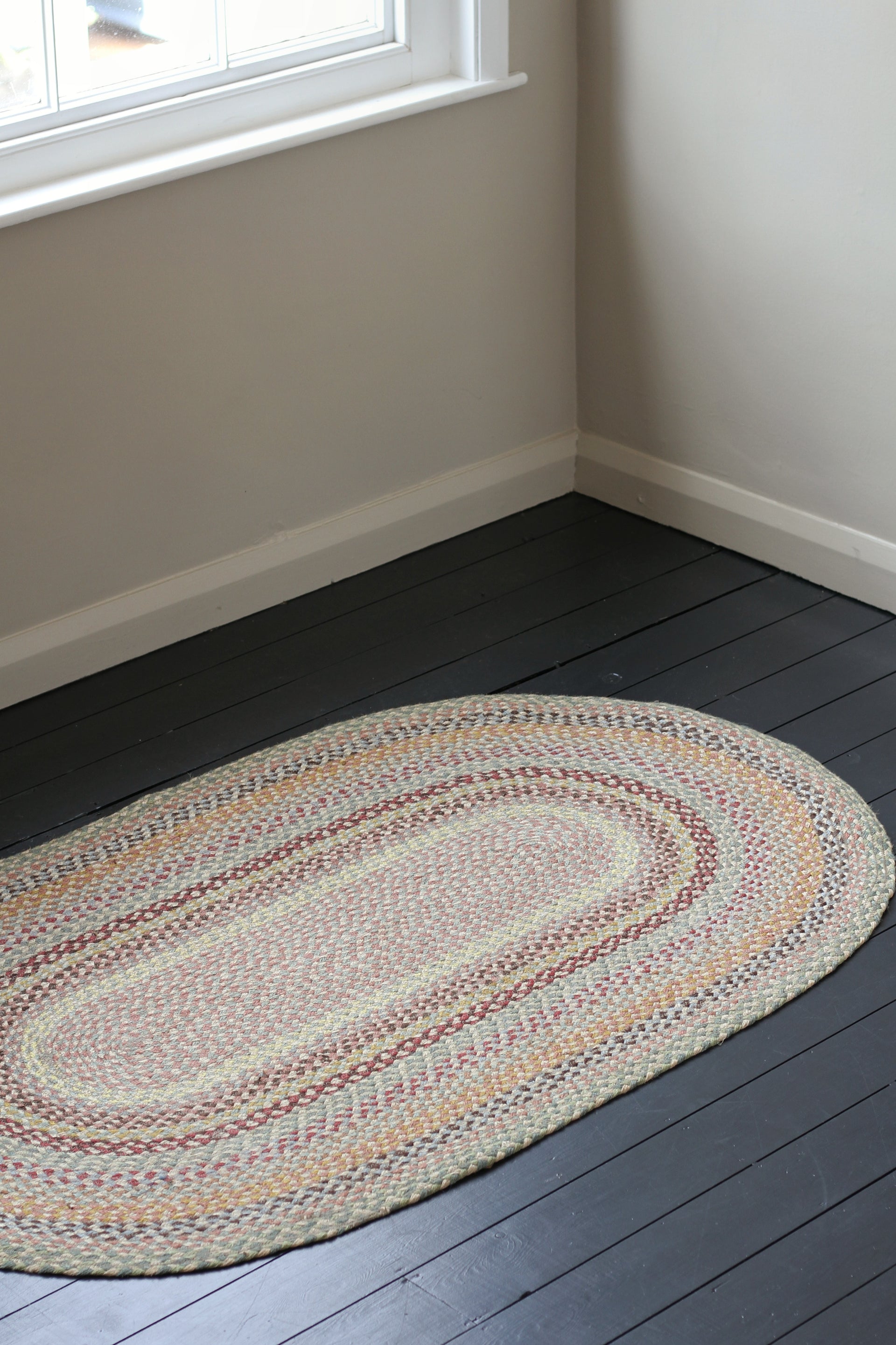 Shop Online Jute Braided 4214 Natural Oval Rug - TheRugShopUK