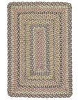 Lila Braided Jute Rug in Oval & Rectangle