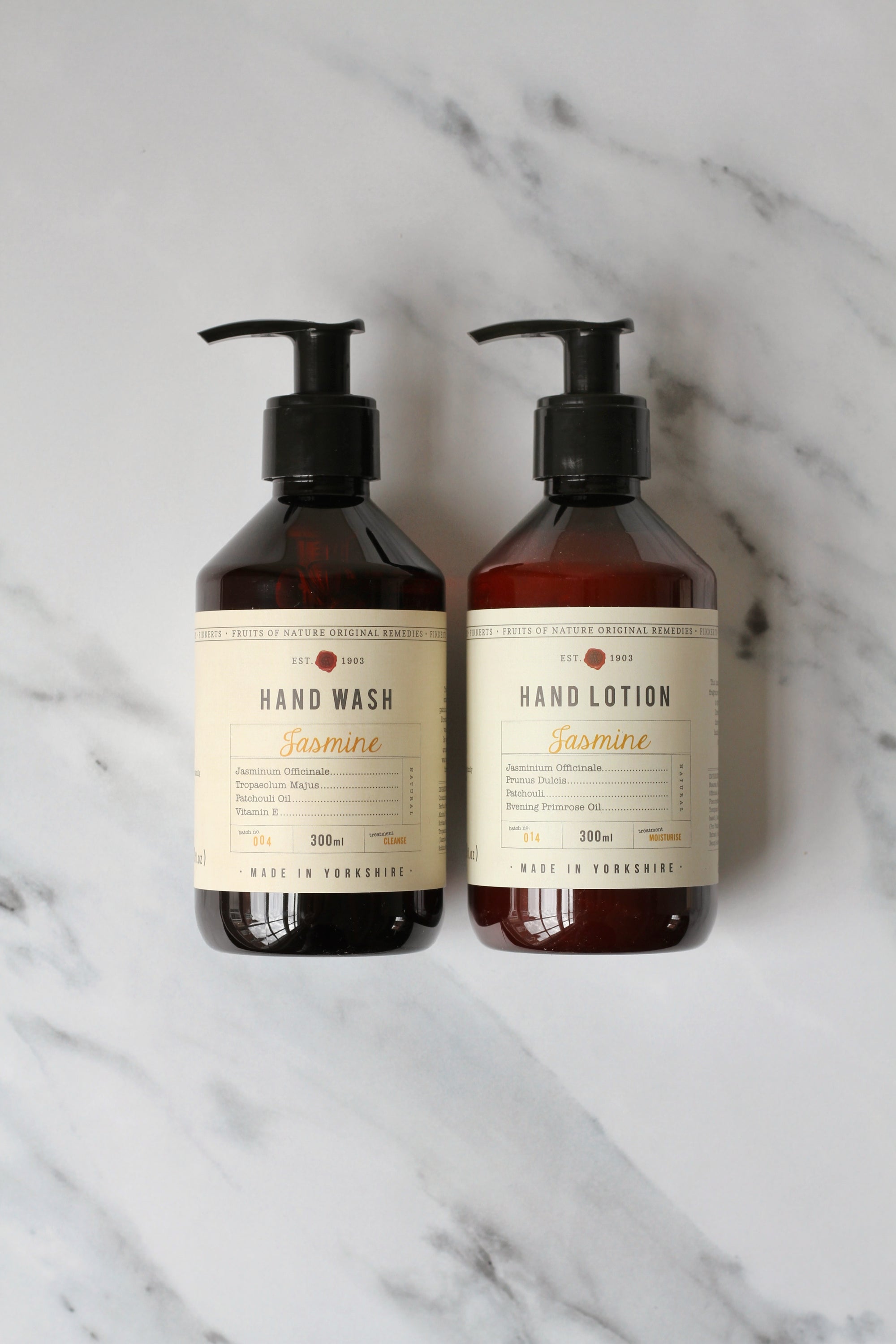 jasmine hand wash and hand lotion