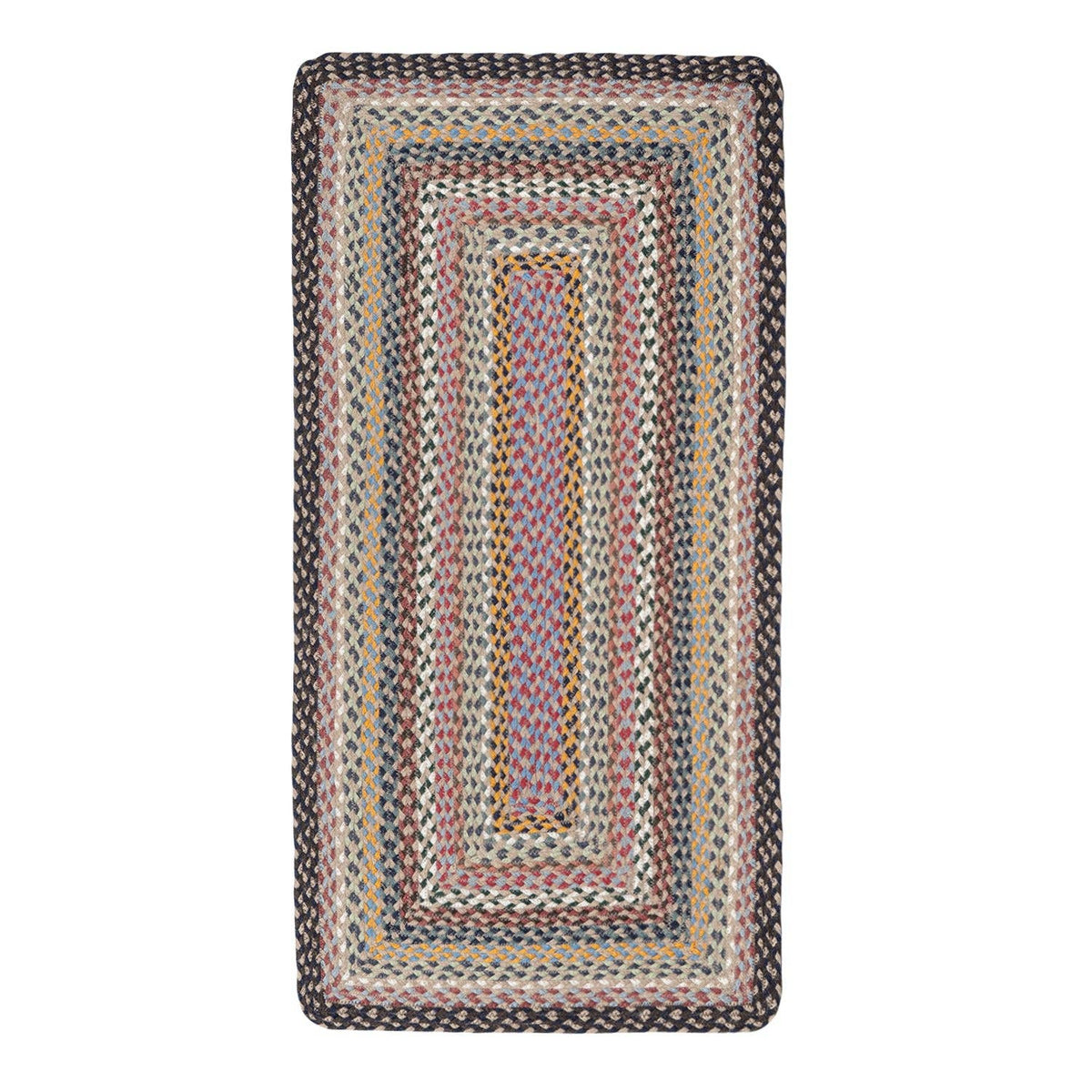 Misty Blue Oval &amp; Rectangle Jute Rugs