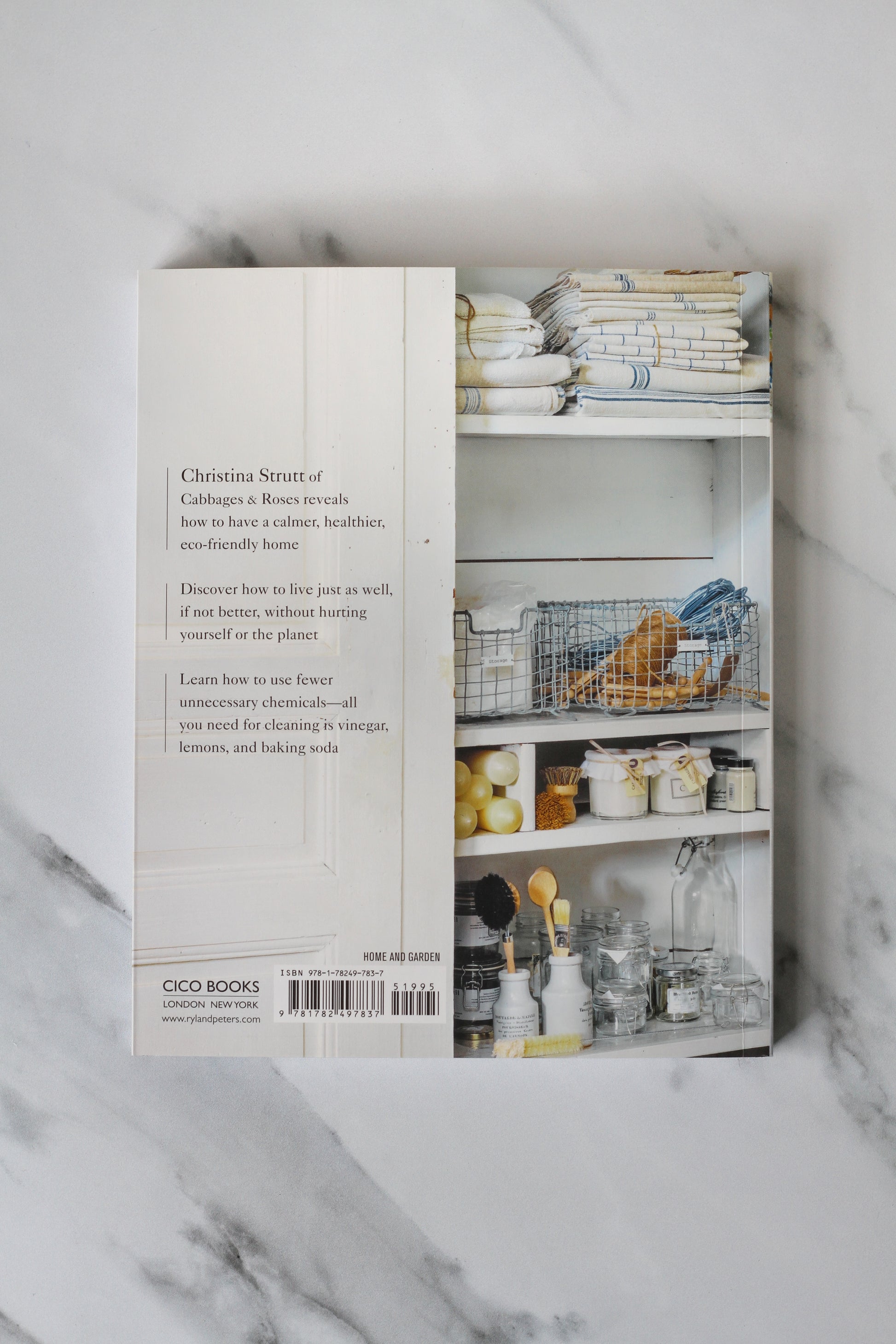 green housekeeping book by christina strutt