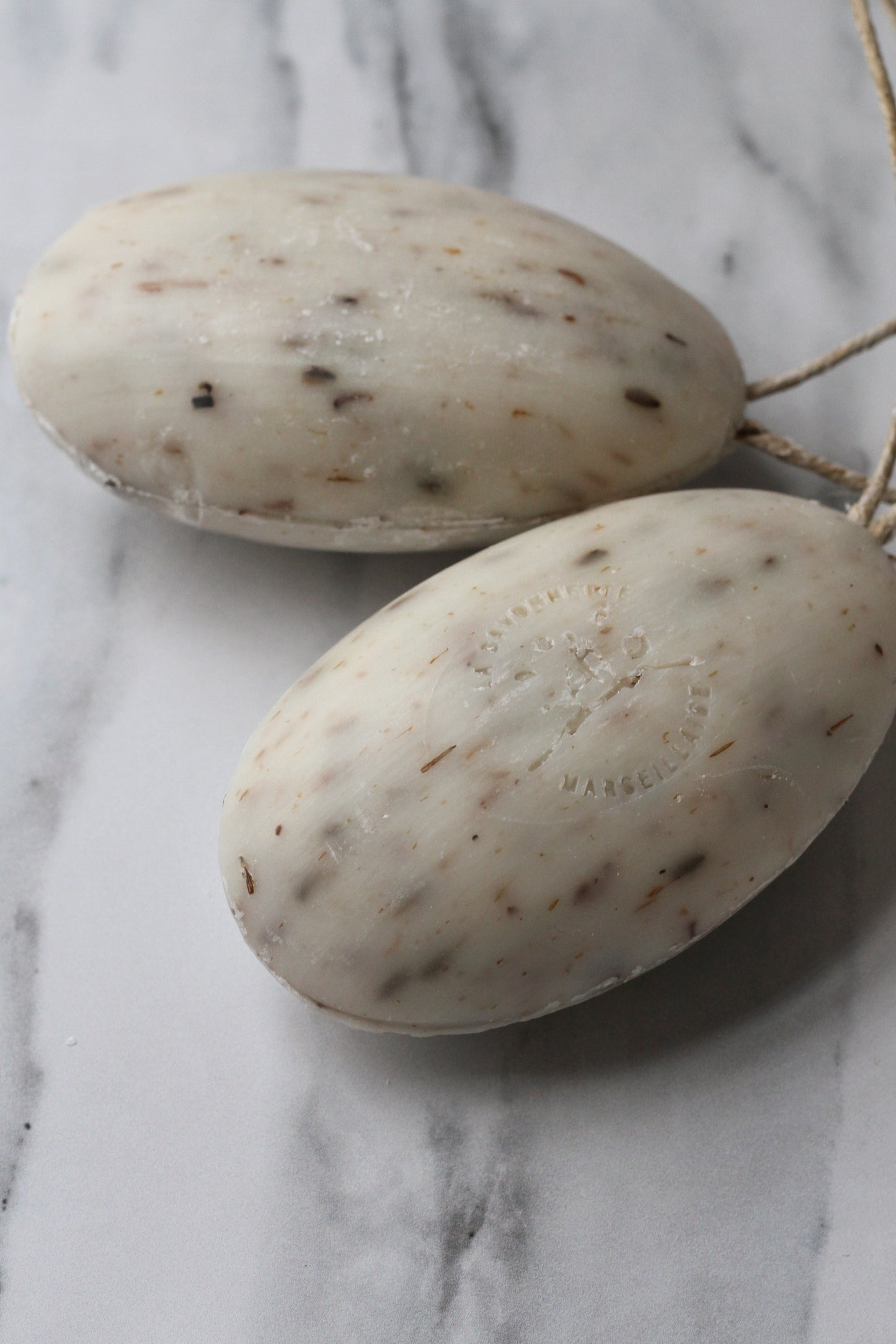 french lavender soap on a rope 