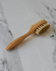 long handle beech nail brush
