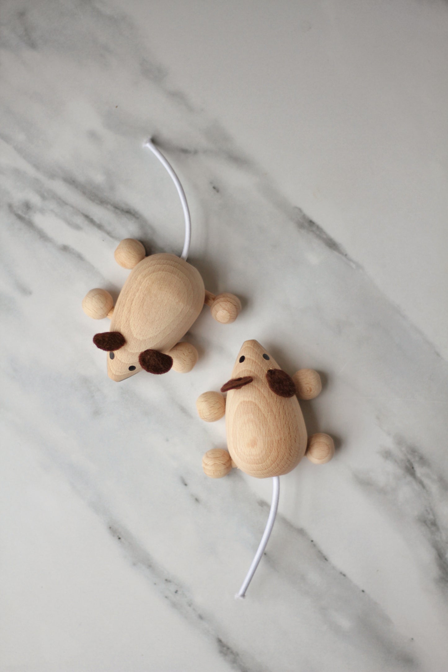 Small Wooden Mouse Toy