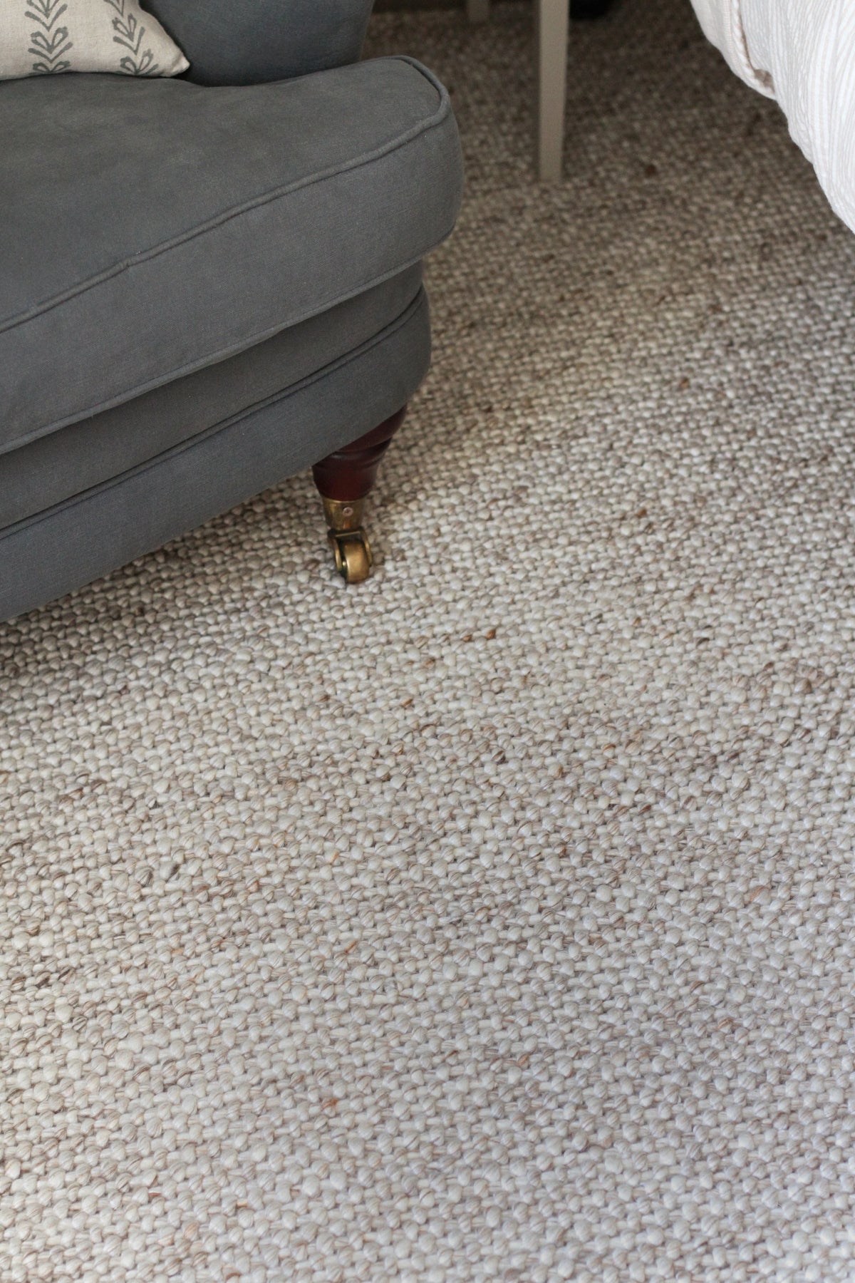 Wool Looped Rug Looped Wool Rug - Oyster – Hare & Wilde